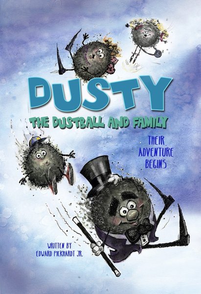 Book cover: Dusty the Dustball and Family
