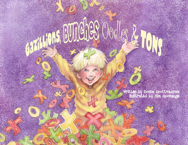 Book cover: Gazillions, Bunches, Oodles and Tons!