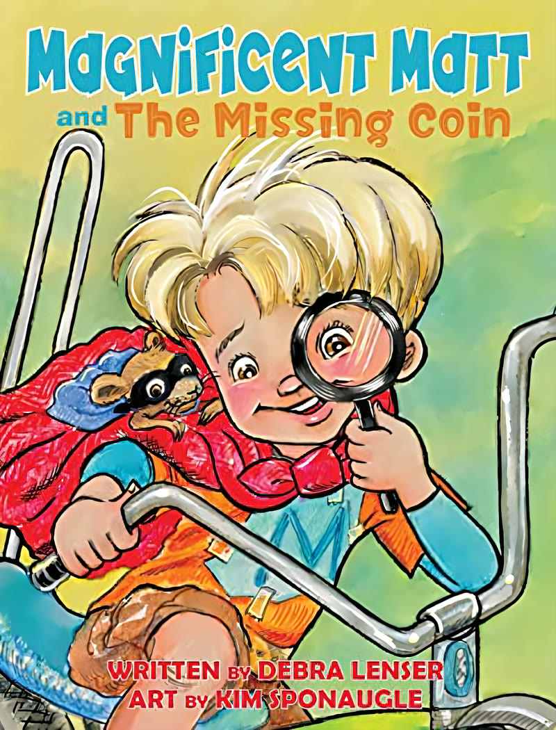 Book cover: Magnificent Matt and the Missing Coin