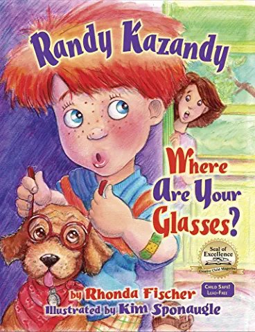 Book cover: Randy Kazandy, Where Are Your Glasses?