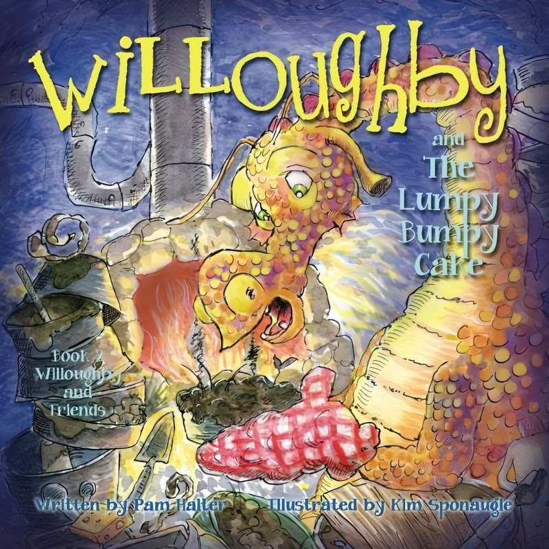 Book cover: Willoughby and the Lumpy Bumpy Cake